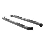 ARIES 3" BLACK ROUND RUNNING BOARDS | 2015-2024 F150 & 2017-2024 F250/F350 CREW CAB - 203043