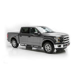 ARIES 3" BLACK ROUND RUNNING BOARDS | 2015-2024 F150 & 2017-2024 F250/F350 CREW CAB - 203043