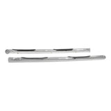 ARIES 3" ROUND STAINLESS STEEL RUNNING BOARDS | 07-18 SILVERADO/SIERRA 1500/2500/3500 DBL/EXT CAB - 204046-2