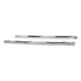 ARIES 3" ROUND STAINLESS STEEL RUNNING BOARDS | 07-18 SILVERADO/SIERRA 1500/2500/3500 DBL/EXT CAB - 204046-2