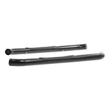 ARIES 3" ROUND BLACK RUNNING BOARDS | 07-18 SILVERADO/SIERRA 1500/2500/3500 REG CAB - 204048
