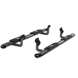 ARIES 4" BLACK OVAL RUNNING BOARDS | 15-24 F150 & 17-24 F250/F350/F450/F550 EXT CAB