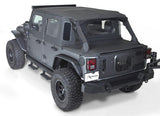 RAMPAGE TRAILVIEW TONNEAU TOP SOFT TOP | 2007-2018 JEEP WRANGLER JK 2-DOOR - 990235