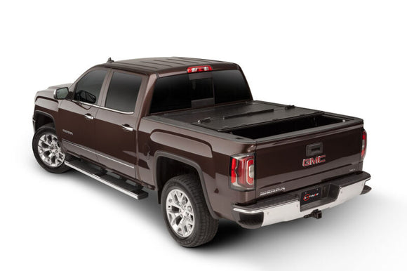 ENTHUZE R-SERIES HARD FOLDING TONNEAU COVER 20-22 Silverado/Sierra 2500/3500 6.9' Bed - ACTENT42011