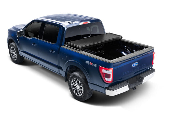 ENTHUZE T-SERIES HARD FOLDING TONNEAU COVER 14-18 (19 Classic ) Silverado/Sierra 1500, 15-19 25/3500 6.5' Bed - ACTENT16019