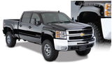 BUSHWACKER CUT-OUT FENDER FLARES - 2007-2013 SILVERADO 1500/2500/3500 6.6' & 8' BED ONLY