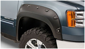 BUSHWACKER BOSS POCKET STYLE FENDER FLARES - 2011-2014 SIERRA 2500/3500