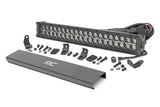 ROUGH COUNTRY 20" CREE LED LIGHT BAR - (DUAL ROW | BLACK SERIES W/ AMBER DRL) - 70920BDA