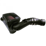 S&B COLD AIR INTAKE FOR 03-07 FORD F250 F350 F450 F550 V8-6.0L POWERSTROKE COTTON CLEANABLE RED