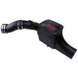 S&B COLD AIR INTAKE FOR 03-07 FORD F250 F350 F450 F550 V8-6.0L POWERSTROKE COTTON CLEANABLE RED