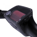 S&B COLD AIR INTAKE FOR 03-07 FORD F250 F350 F450 F550 V8-6.0L POWERSTROKE COTTON CLEANABLE RED