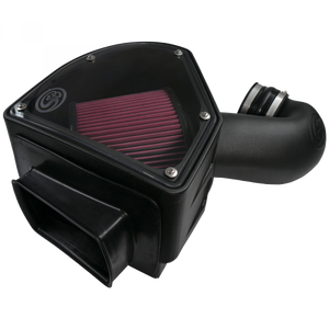 S&B COLD AIR INTAKE FOR 94-02 DODGE RAM 2500 3500 5.9L CUMMINS COTTON CLEANABLE RED