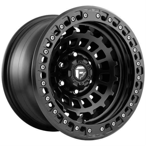 FUEL ZEPHYR 1PC D101 BEADLOCK 17X9 6X139.7/6X5.5 MT-BLK -15MM - D10117908445