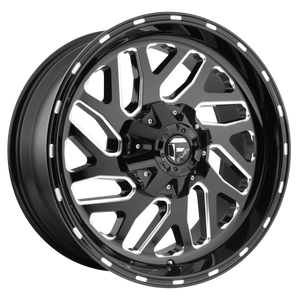 FUEL TRITON 1PC D581 20X9 6X135/139.7 GL-BLK-MIL 01MM - D58120909850