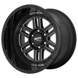 MOTO METAL DEEP SIX MO800 20X10 6X135 G-BLK MILL -18MM - MO80021063318N