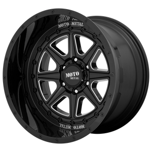 MOTO METAL PHANTOM MO801 20X10 8X170 G-BLK MILL -18MM - MO80121087318N