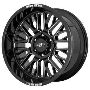 MOTO METAL MO802 20X10 5X5.0 G-BLK MILL -18MM - MO80221050318N