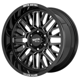 MOTO METAL MO802 20X10 5X5.0 G-BLK MILL -18MM - MO80221050318N