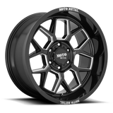 MOTO METAL BANSHEE MO803 20X10 8X170 G-BLK MILL -18MM - MO80321087318N