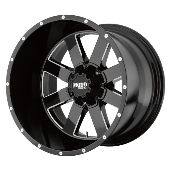 MOTO METAL MO962 20X12 6X139.7 G-BLK MILL -44MM - MO96221268344N